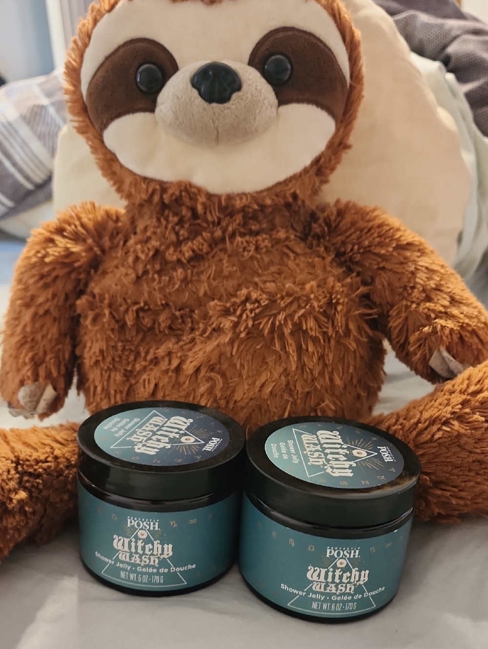2! Brand New Posh Witchy Wash Shower Jelly - Teal Blue